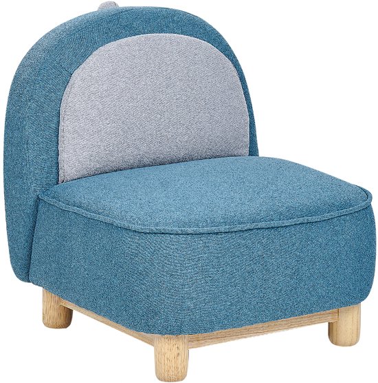 FABORG - Kinderstoel - Blauw - Polyester