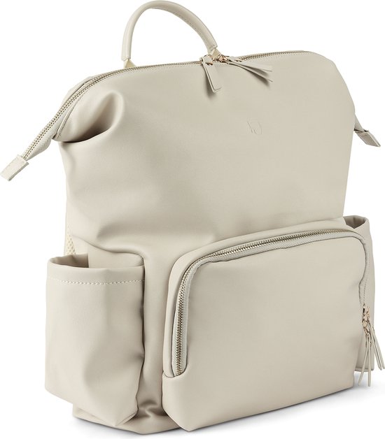 Fallie Jo® Luiertas - Mommy bag - Rugzak - Beige van Fallie Jo