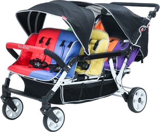 Familidoo Kinderwagen 6-zits H6E van Fa