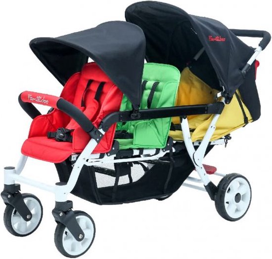 FAMILIDOO LIDOO 3 Drieling Wandelwagen 3 Plaatsen Geschikt voor 1 newborn baby's van Fa