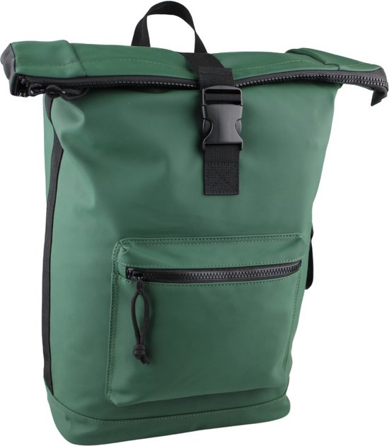 Fana Bags Rugtas & Fietstas Groen - Enkele Fietstas - Laptop Rugzak - 22,5 Liter van Fana Bags