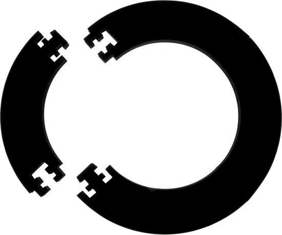 Faver Dartmuurbeschermer -Zwart van Faver