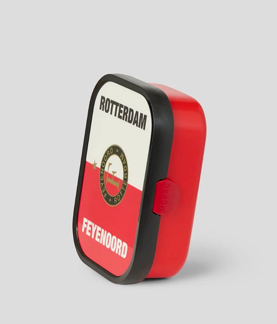 Feyenoord Broodtrommel / Lunchbox Rood Wit - Mepal - van Merkloos