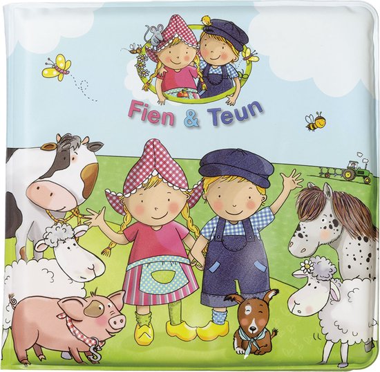 Fien & Teun badboekje, badspeelgoed - baby peuter speelgoed - Bambolino Toys van Fien & Teun
