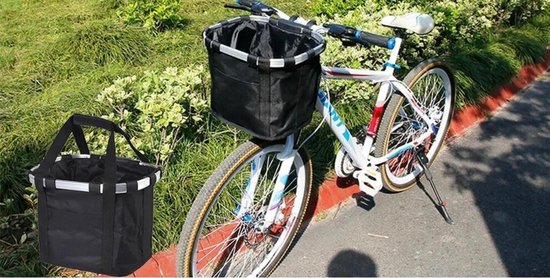 Fietsmand voor hond tot 10kg / Afneembaar / Hondenmand / Incl Reflectiestrip van Trixie