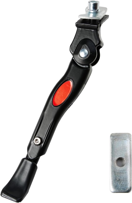 Fietsstandaard voor 16 inch, 20 inch, 24 inch, universele fietsstandaard, verstelbare zijstandaard, in hoogte verstelbare fietsstandaard, middenstandaard voor mountainbike, e-bike, racefiets standaard