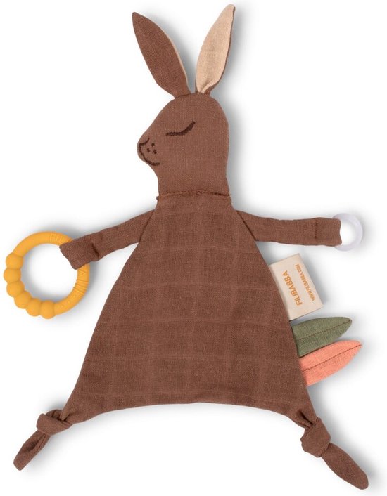 Filbabba knuffeldoek konijn van Merkloos