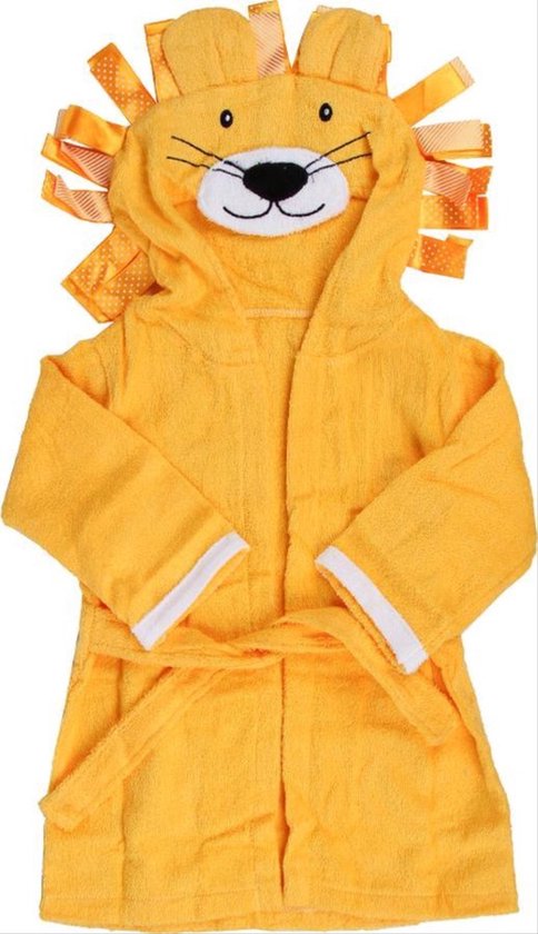 Finnacle - Badjasje - Baby badjas - Badjas voor je kindje - Leeuw - Met kam en borsteltje - Universeel - Schattig badjasje van Merkloos