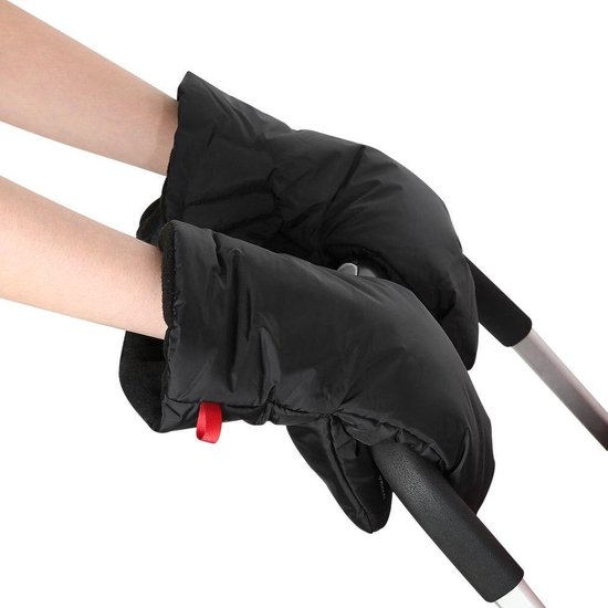 Firsttee - Handverwarmers - 2 stuks - Fleece - WARME HANDEN - Handmoffen - Handwarmers - Basil - Golftrolley - Winter - Kinderwagen accessoires - Wanten baby - Buggy - Golf accessoires - Handschoen - Trolley - handwarmer van Firsttee