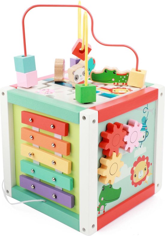 Fisher Price Activiteiten Kubus Hout van Fisher Price