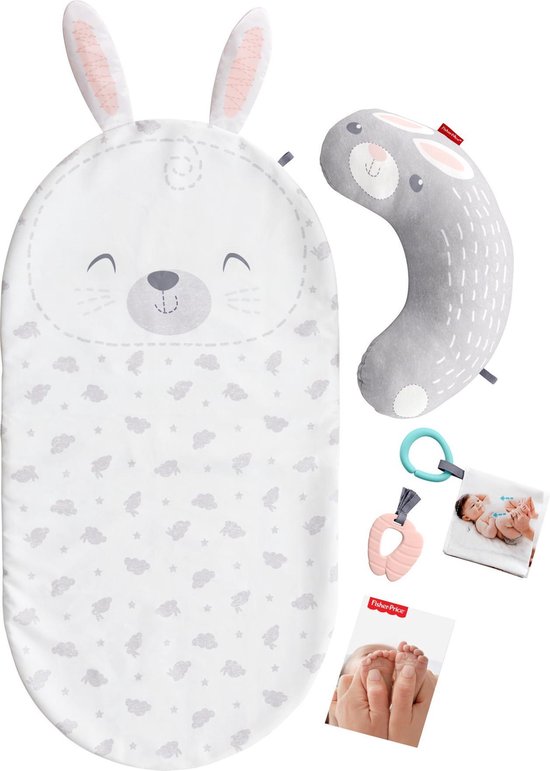 Fisher Price - Baby konijntje massageset van Fisher Price