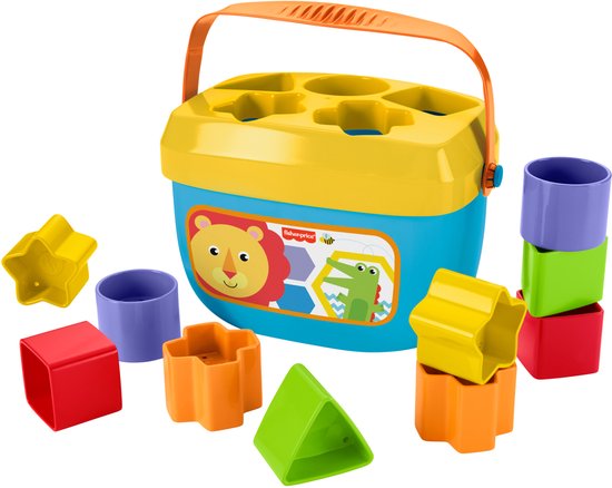 Fisher Price - Baby’s eerste blokken - Houten sorteerspeelgoed van Fisher Price