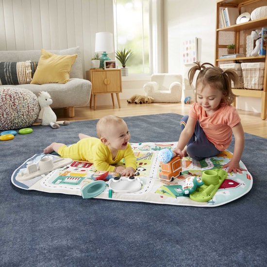 Fisher-Price City Activity Center met Jumbo Speelmat van Fisher-Price