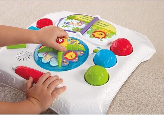 Fisher-Price Dierenvrienden Leertafel leer het ritme van Engels of Spaans van Fisher-Price