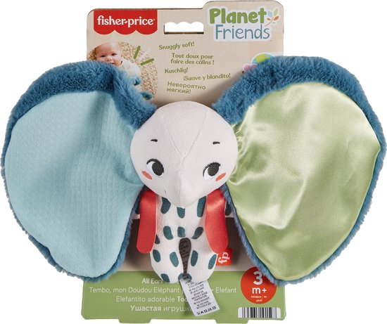 Fisher-Price Een en al oor - Knuffeldoekje van Fisher Price