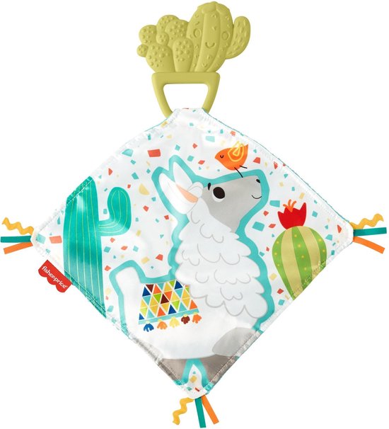 Fisher-price Knuffeldoek Met Bijtring Cuddle Cactus 13 Cm van Fisher Price