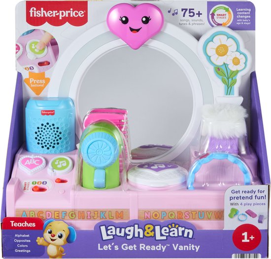 Fisher-Price Laugh & Learn Let's Get Ready Vanity - Meertalige versie