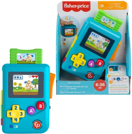 Fisher Price Leerplezier Gamen Meertalig van Fisher Price
