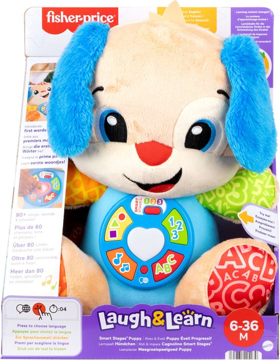 Fisher-Price Leerplezier Meegroeispeelgoed Puppy van Fisher Price