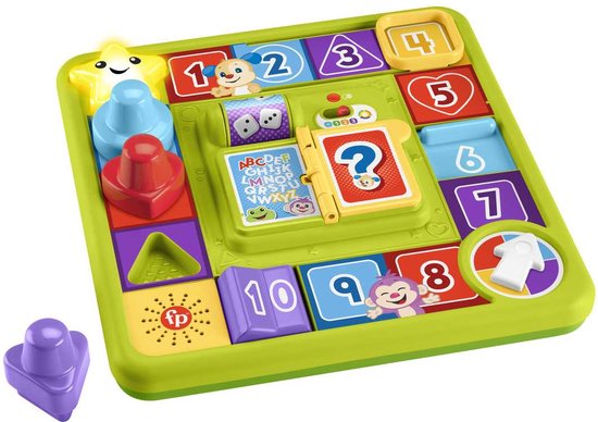 Fisher-Price Leerplezier Puppy Spelletjesbord - Educatief speelgoed van Fisher-Price
