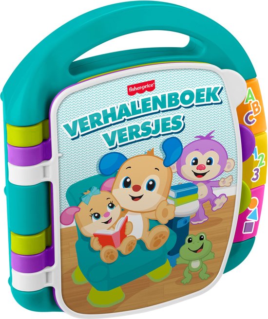 Fisher-Price Leerplezier Verhalenboek Versjes - Muzikaal Boek met Lichtjes en Geluid van Merkloos