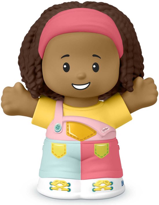 Fisher-Price Little People Girl in Overalls van Fisher Price
