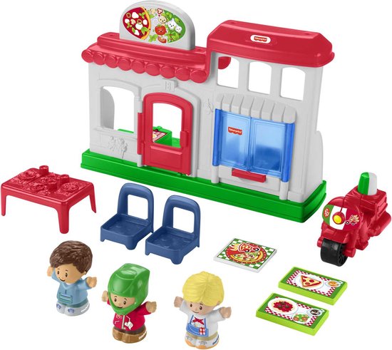 Fisher-Price - Little People - Pizzeria Speelset van Fisher-Price