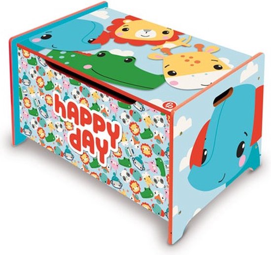Fisher-price Opbergbank Happy Day 60 X 56 Cm Hout 3-delig van Fisher-Price