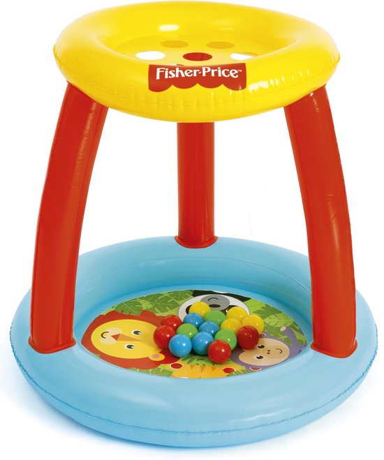Fisher-Price - Oplaasbare Ballenbak Junior 89 x 84 cm 16-delig - Bestway van Fisher-Price