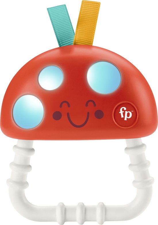 Fisher-Price Paddenstoel bijtspeeltje met lichtjes van Fisher-Price