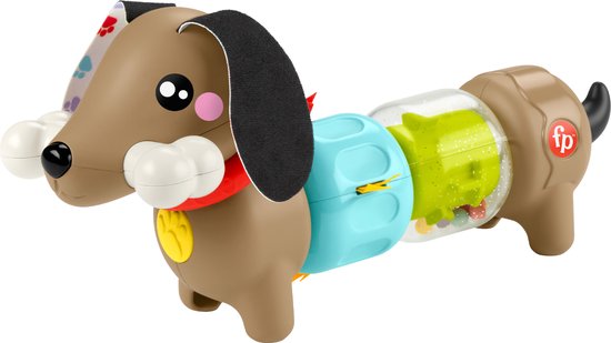 Fisher-Price Pets Klikken en Draaien Puppy - Zintuiglijk spel van Fisher Price