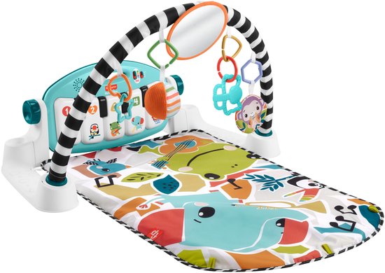 Fisher Price Piano Tapijt Met Licht En Geluid-schop & Speel Veelkleurig van Fisher Price