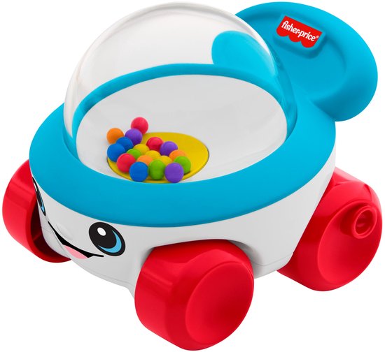 Fisher-Price Rijdende popcornmachine - Duwvoertuig met geluid van Merkloos