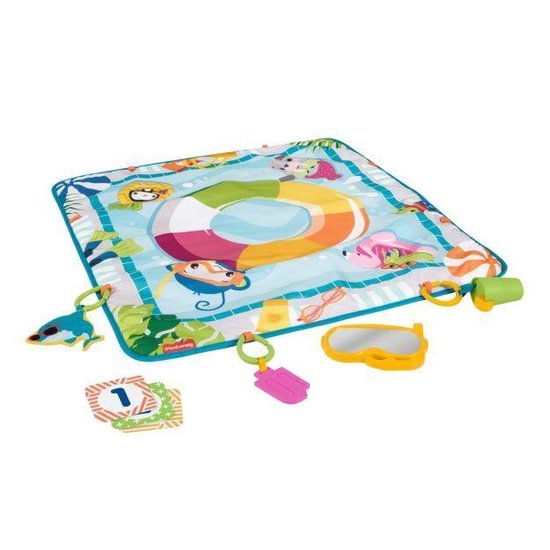 Fisher-Price - Speelmat met zwembadthema - Activiteitenmat van Fisher-Price