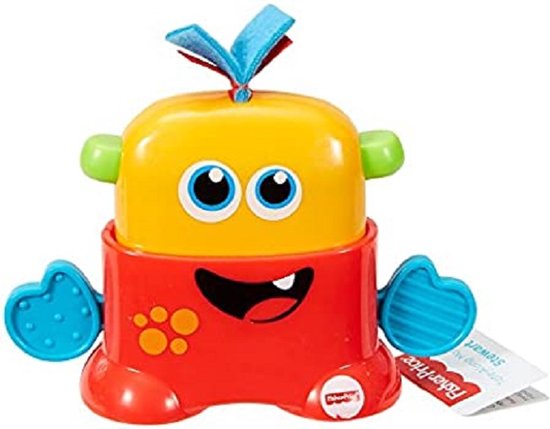 Fisher Price Tote langs monster van Fisher Price