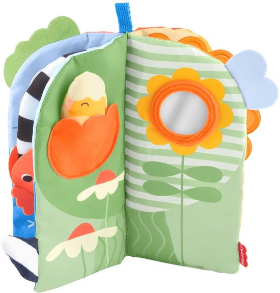 Fisher-Price Zintuiglijke Seizoenen Zacht Boek - op de buik spelen van Merkloos