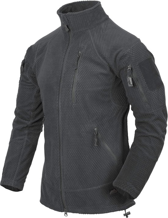 Fleece- Jacke jongens Helikon-Tex Alpha Tactical -Grid Fleece jack Olive Green