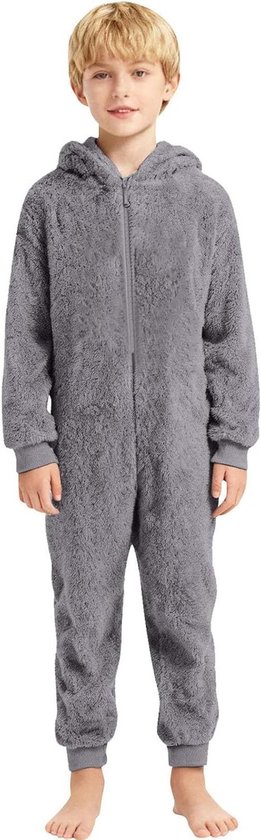 Fleece Overall - Warm Jumpsuit - Binnen en Buiten - Antislip Zolen - 30 x 25 x 2 cm
