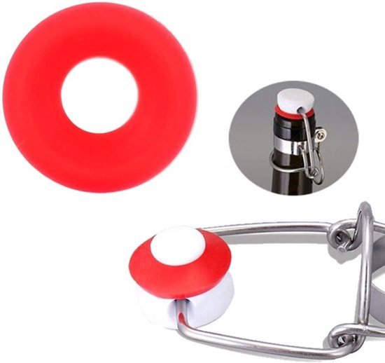 Fles Afdichtingen Set - 25 Stuks Siliconen Pakkingen voor Bierfles Sealing