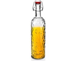 Fles met Beugelsluiting Glas 1,1 l - Beugelfles - Inmaakfles - Oliefles
