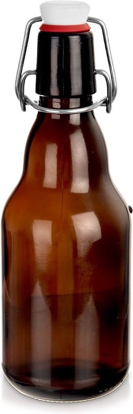 Fles met Beugelsluiting Glas 340 ml - Beugelfles - Inmaakfles - Oliefles van BBK-Pronorm