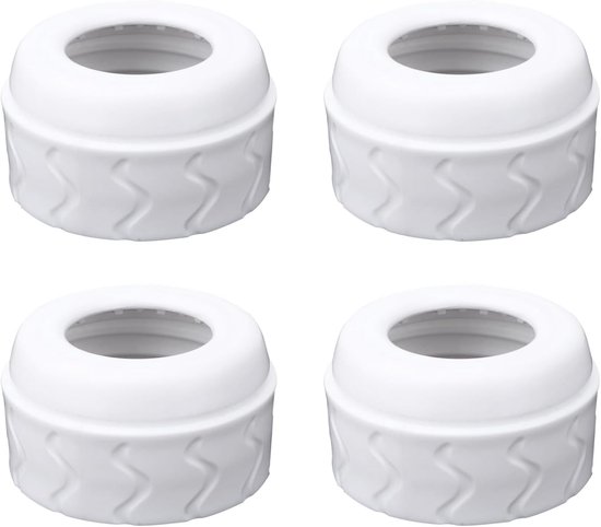 Flesnippelringen 4st - Geschikt voor Dr. Brown's flessen - Geen lekkage of morsen - Ideaal voor babyvoeding - SnelShoppen