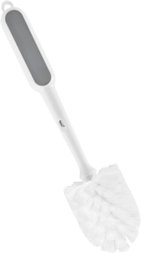 Flessenborstel - Flesreiniger Kolfborstel - Flessen Schoonmaken - Flexibele Kop - 28 cm - Enkele Attribuut