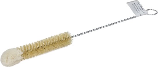 Flessenborstel Natuurhaar + Katoentop - Ø 2cm van Redecker