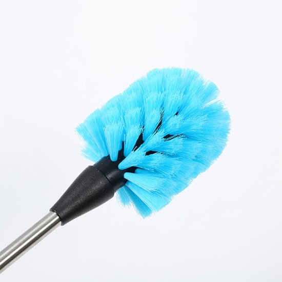 Flessenborstelbuis met lange steel voor het reinigen van bierflessen, wijnflessen, bongs, rietjesreinigers, kierenreinigers, rietjesreinigers, babyflessen