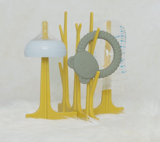 Flessendroogrek Lalieloe - Afdruiprek Babyflessen - Drying rack - Flessendroogrek Baby van Lalieloe