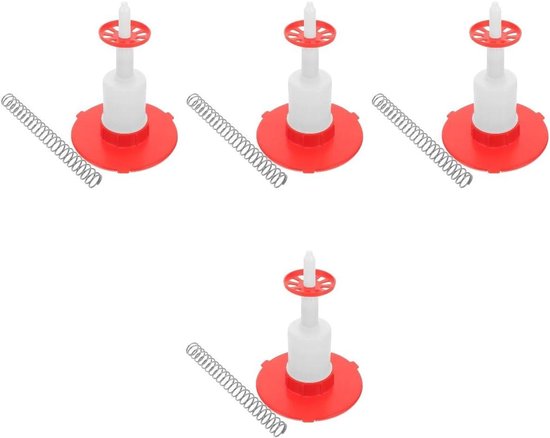Flessenwasser Sets - Bekerspoeler - DIY Fles Reinigen - Bespaart Tijd Water - 4 Sets - Diverse Kleuren