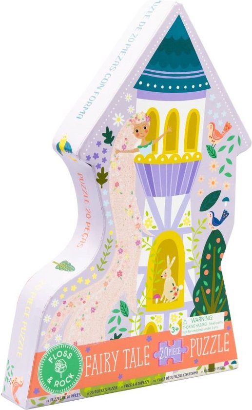 Floss & Rock Puzzel, Sprookje - 20 stukjes - ca. 45 x 29 cm van FLO