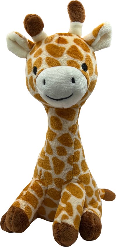 Fluffica - Giraffe Knuffel – Zachte Pluche – CE-gecertificeerd – Geschikt voor Baby’s & Kinderen – Lief Design - Knuffeldier - 20-cm van Fluffica