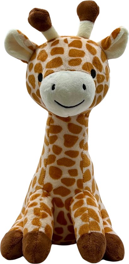 Fluffica - Giraffe Knuffel - Zachte Pluche - CE-gecertificeerd - Geschikt voor Baby’s & Kinderen - Lief Design - Knuffeldier - 25cm van Merkloos